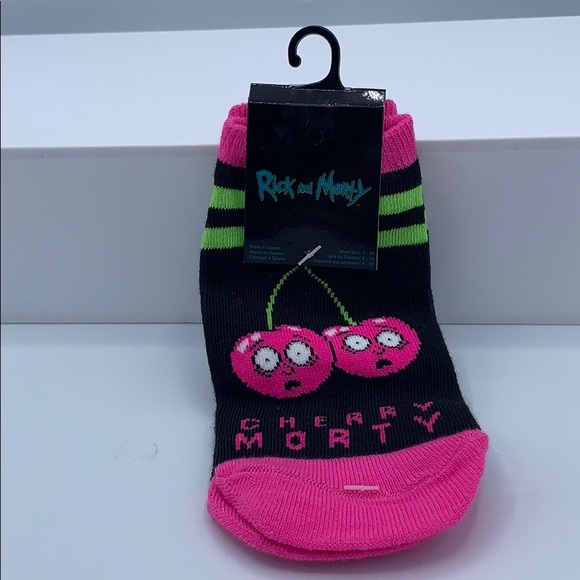 HYP Accessories - RICK AND MORTY CHERRY MORTY NO-SHOW SOCKS